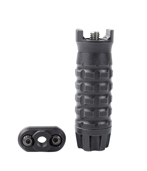 Samson Vertical Grip Grenade, Sam 04-05102-01 Vertical Grip Short Grenade Blk
