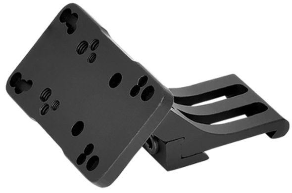 Warne Red-dot Riser 45 Degree Offset Reflex, Warne 6110mr Red-dot Riser 45° Offset Reflex  Rh