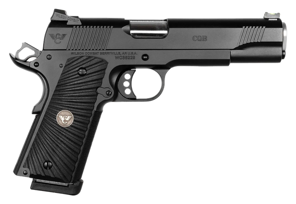 Wilson Combat Cqb, Wils Cqb-fs-45   Cqb 45acp 5" 8rd Blk Armor Tuff