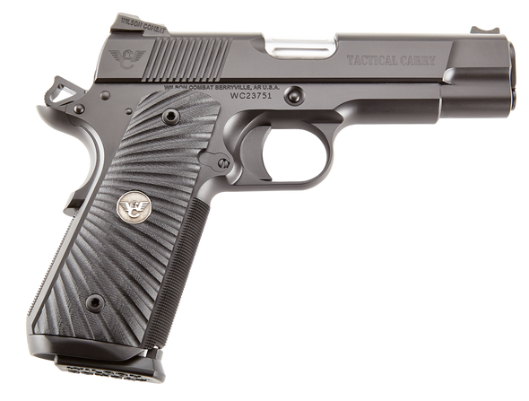 Wilson Combat 1911, Wils Tc-com-9    Tact Carry Commander 9mm 4.25" Bk