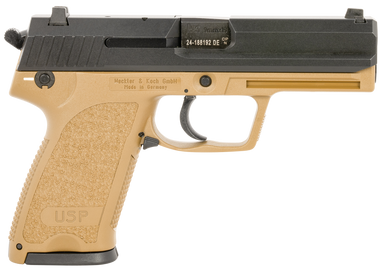 HK 81000355 USP9  TAC  9MM   2-10R FDE     V1