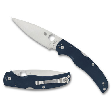 Spyderco Native Chief G-10 4.08" Blu