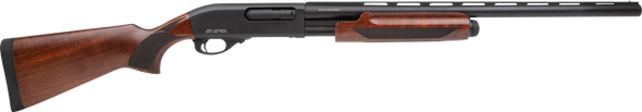 Rock Island PA12MNL26 PA12 Waterfowl 12 Gauge Pump 3.5" 4+1, 2" Black Anodized Smooth Bore/Vent Rib Barrel & Receiver, Fixed Walnut Wood Stock
