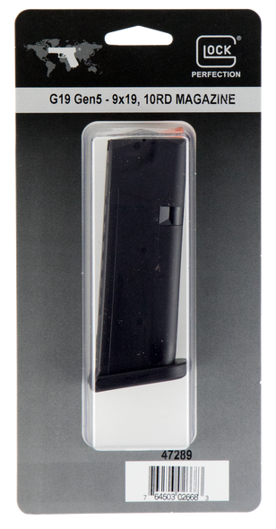 GLOCK Magazine G19 G5 9mm 10rd Pkg