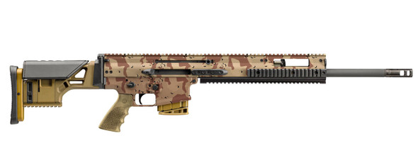 FN SCAR¬Æ 20S 308win Chocolate 20" Chocolate Chip Camo