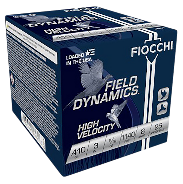 Fiocchi Field Dynamics, Fio 410hv8    High Vel  410 3in  8sht  11/16 25/10