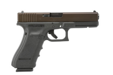 GLOCK G17 G4 9mm 17+1 4.49" Bronze Pvd#