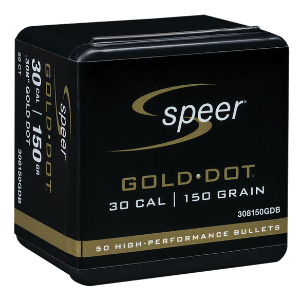 Speer Ammo Gold Dot, Speer 308150gdb Bull .308 150 Golddot        50/20