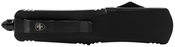 Templar Knife Black Rubber, Temp Mbr131   Slim  Blk Rubber  Dagger 440c Blk