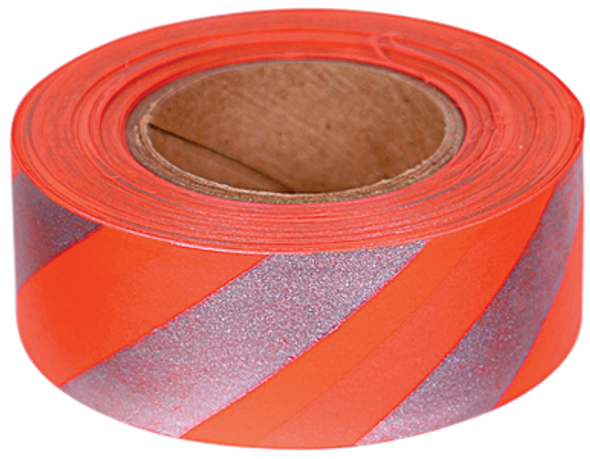 Allen Flagging Tape, Allen 46    Reflective Flagging Tape 1x150ft Org