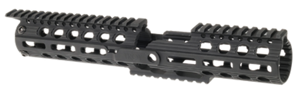 Troy Ind SRAIDLTCKBT00 Delta Handguard Carbine Length Black AR-15 12" Long