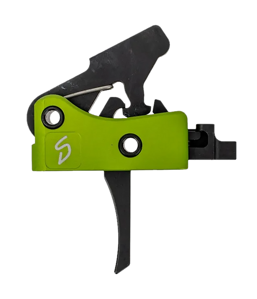 Stern Defense 009H2SD1M H2S Drop In Trigger Green Fits AR10/AR15