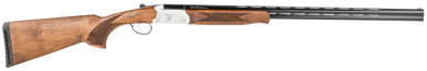 TriStar 33118 Trinity LT O/U 410 Gauge 28" 2rd 3" Silver Engraved Aluminum Rec Turkish Walnut Stock Right Hand (Full Size) Includes 5 MobilChoke
