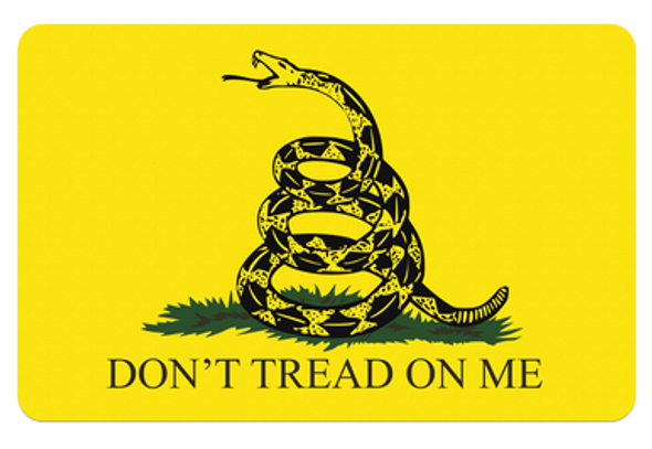 Beck Tek, Llc (tekmat) Gadsden Flag, Tekmat Ter17gadsden        Dont Tread On Me    Mat