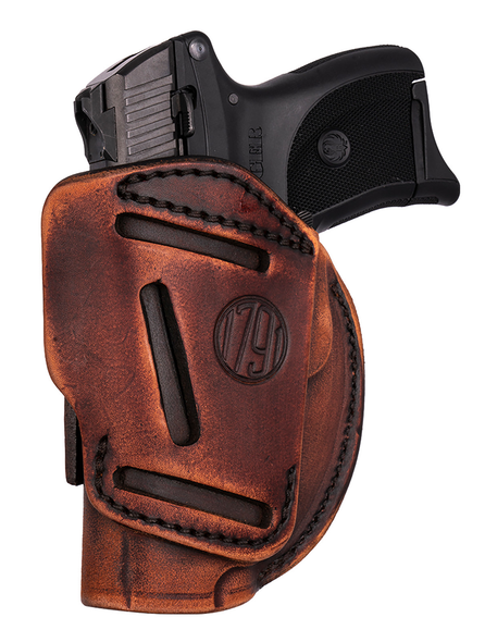 1791 Gunleather 4-way, 1791 4wh-1-vtg-r   4way Iwb/owb Size 1 Vintage Blk