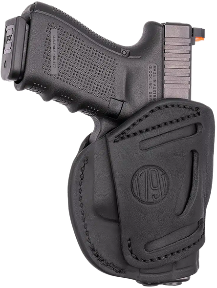 1791 Gunleather 4-way, 1791 4wh-2-sbl-l   4way Iwb/owb Size 2      Lh Blk