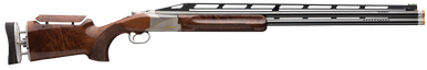 Browning 0181624010 Citori 725 Trap Max 12 Gauge 32" 2rd 2.75" Silver Nitride Rec Gloss Oil Black Walnut Monte Carlo with Adjustable Comb Stock Right Hand (Full Size)