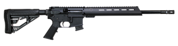 Alexander Arms RST17 Standard  17 HMR  10+1 18" Fluted Barrel, Black Hard Coat Anodized Metal Finish, EFX Black Stock, Optics Ready
