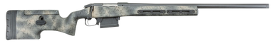 Bergara Rifles BPR2228N Premier Ridgeback 28 Nosler 2+1 26" Threaded Barrel, Graphite Black Cerakote Woodland Camo Grayboe Ridgeback Stock