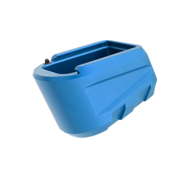 Tyrant CNC TDP365MAGEXBLUE  Magazine Extension 9mm Fits Sig P365 X Macro 3rd Blue Aluminum