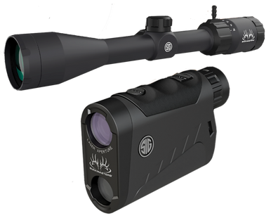 Sig Sauer Electro-optics Buckmasters, Sig Sok15bm03   Buckmasters Cmbo 1500 Lrf&3-12x44