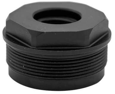 Huxwrx 1914 Direct Thread Adapter  Fits 1/2"x28 Steel Black Nitride