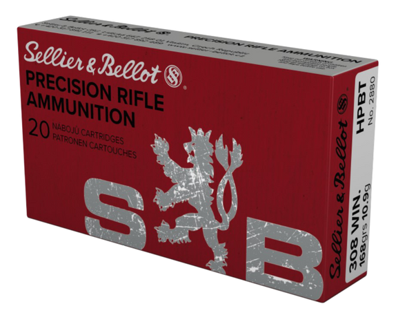 Sellier & Bellot Rifle, S&b Sb308g         308win  168 Hpbt          20/25
