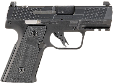 IWI US M9SLIM13CE MASADA Slim Commander Elite Compact Frame 9mm Luger 13+1 3.40" Black Button-Rifled Barrel, Black Optic Ready/Serrated Steel Slide, Black Aluminum Frame w/Picatinny Rail, Polymer Grip