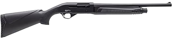 Gforce Arms GF11220B GF1  12 Gauge Semi-Auto 4+1 20" Black Steel Barrel, Black Dovetail Receiver, Fixed Black Synthetic Stock