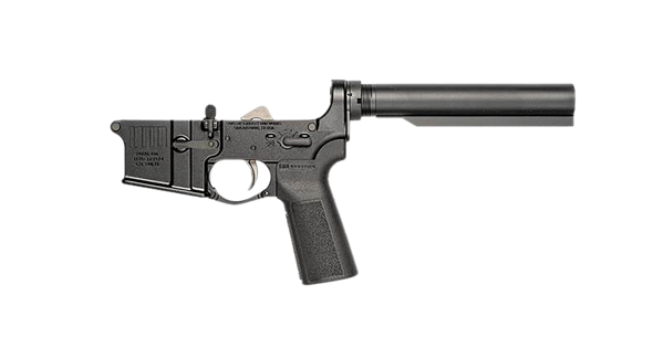 Sons Of Liberty Gun Works M4LOWER-MS-NS-ST Angry Patriot Stripped Lower Receiver Multi