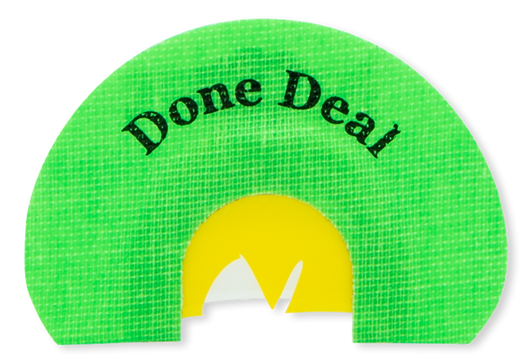 Rolling Thunder Game Call TC002-DD Done Deal Diaphragm Call 3 Reed Combo Cut Attracts Turkey Species