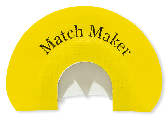 Rolling Thunder Game Call TC001-MM Match Maker Diaphragm Call 3 Reed Bat Wing Cut Attracts Turkey Species