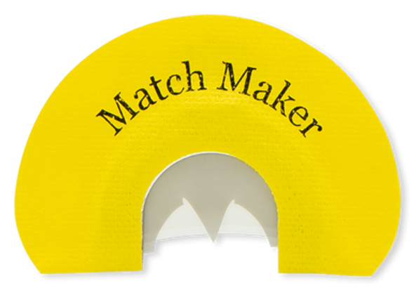 Rolling Thunder Game Call TC001-MM Match Maker Diaphragm Call 3 Reed Bat Wing Cut Attracts Turkey Species