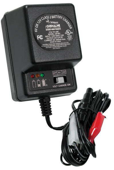 Wildgame Innovations Gsm Battery Charger, Wgi Wgibc0005 6v/12v Battery Charger [th-ubc]