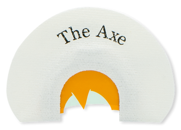 Rolling Thunder Game Call TC009-AXE The Axe Diaphragm Call 2 Reed Bat Wing Cut Attracts Turkey Species
