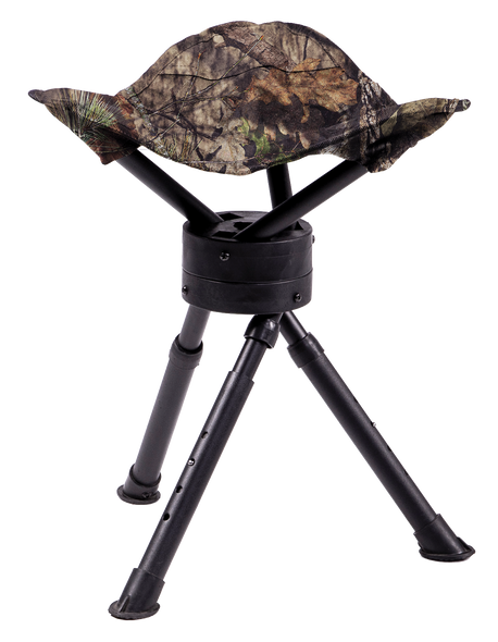 Ameristep AMS-AMEFT1011 Tripod Stool  360 Degree Swivel Mossy Oak Break-Up Country Heavy Duty Fabric/Steel