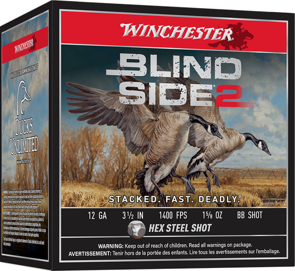 Winchester Ammo Blind Side 2, Win Xbs12lbb   Blindside2 12 3.5  Bb St 15/8 25/10