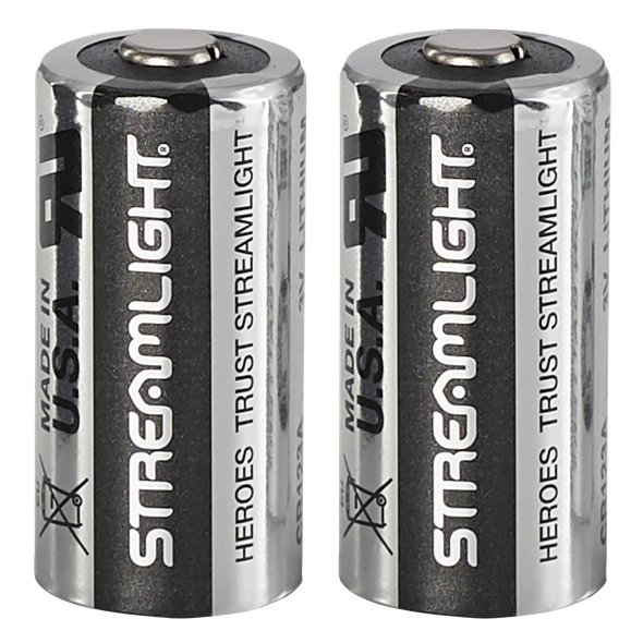 Streamlight Cr123a, Stl 85175  Lithium Batteries 2 Pk