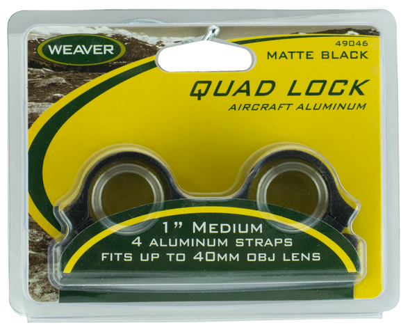 Weaver Quad Lock Ring Set 1" Medium