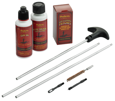 Outers Aluminum Rod, Out 96219       Rifle Kit 243/257/6m/6.5m Clam