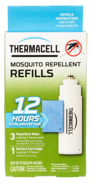 Thermacell Repellent Refill, Ther R1     Mosquito Repellent Refill        12hrs