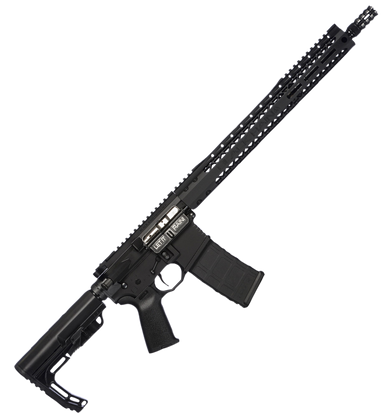 Black Rain Recon Scout 223 Rem,5.56 NATO 16" 30+1 Black Hard Coat Anodized 6 Position MFT Minimalist Stock