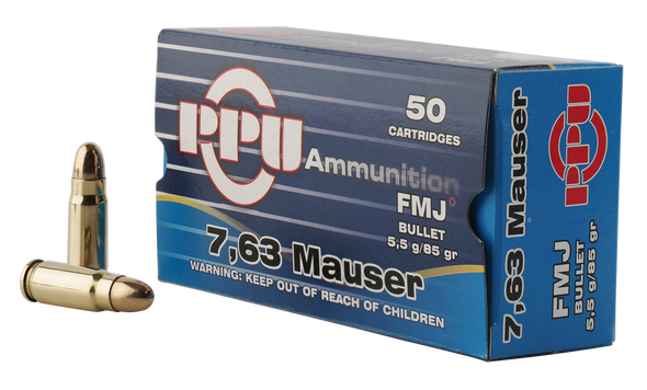 Ppu Handgun, Ppu Pph763      7.63mau      85 Fmj          50/10