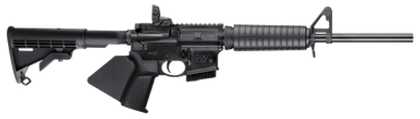 Smith & Wesson 12001 M&P15 Sport II *CA Compliant 223 Rem/5.56 NATO 10+1 16" Steel Barrel Target Crown Muzzle, Matte Black Receiver, Black Fixed Stock, Paddle Grip
