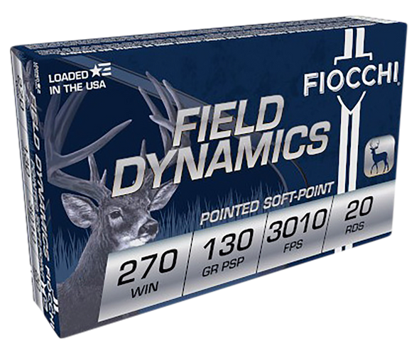 Fiocchi Field Dynamics, Fio 270spb    270        130 Psp             20/10