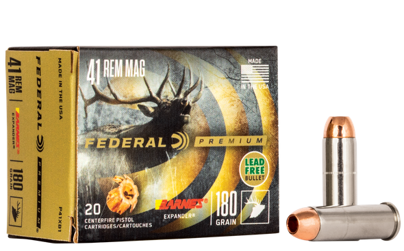 Federal Premium, Fed P41xb1         41mg    180 Brx           20/10
