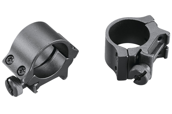 Redfield Mounts 4 Hole, Red 47330   Alum 4hole Rings Med Matte
