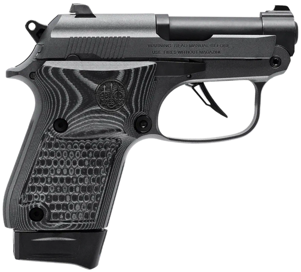 Beretta USA J20X22R8 20X Bobcat You're On Your Own 22 LR 8+1 2.40" Black Steel Barrel, Gray Cerakote ELS/Serrated Steel Slide, Black Polymer Frame w/Beavertail, Helica Texture Grip Beretta USA J20X22R8 20X Bobcat You're On Your Own 22 LR 8+1 2.40" Black Steel Barrel, Gray Cerakote ELS/Serrated Steel Slide, Black Polymer Frame w/Beavertail, Helica Texture Grip