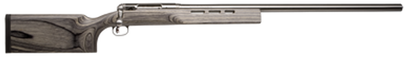 Savage Arms 18533 12 F Class 6mm Norma Bench Rest 1rd Cap 30" 1:8" Matte Stainless Rec/Barrel Gray Laminate Right Hand (Full Size)