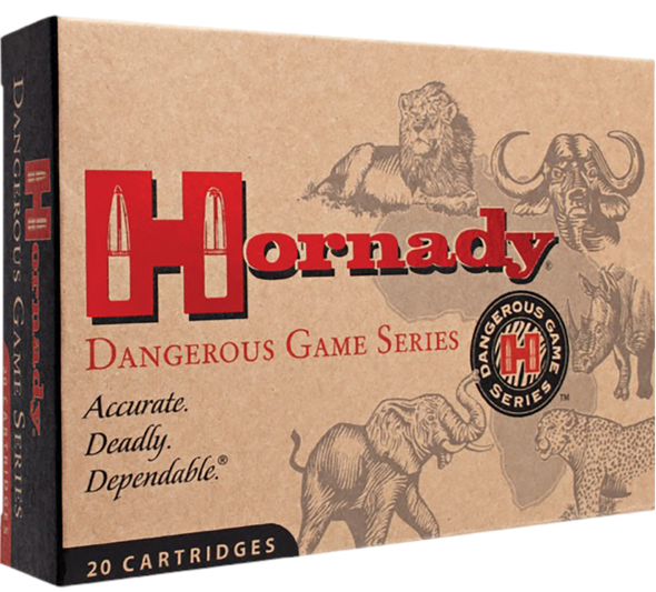 Hornady Dangerous Game, Horn 8265  Dngrs Game  416 Rig 400 Dgs      20/06